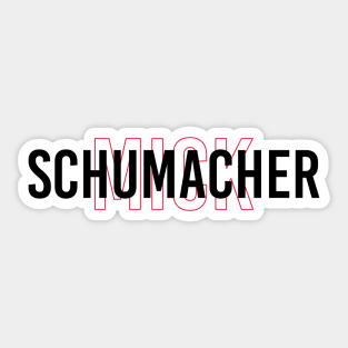 Mick Schumacher Driver Name - 2022 Season #3 Sticker